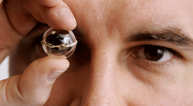 Naukowcy opracowali soczewki kontaktowe z wywietlaczem LED