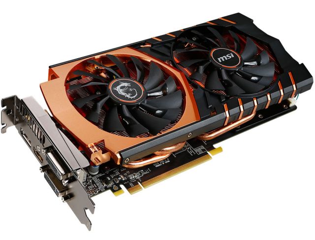 Podkrcona karta MSI GeForce GTX 970 Gaming 4G Golden Edition OC