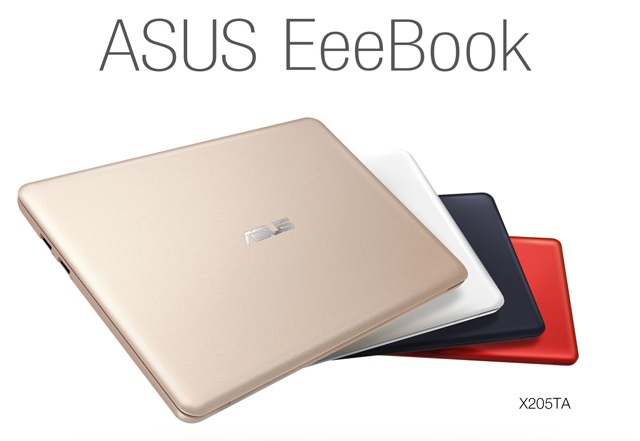 11.6 calowy netbook ASUS EeeBook X205 z Intel Atom Bay Trail-T