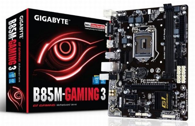 Pyta gwna Gigabyte GA-B85M-Gaming 3 z chipsetem Intel B85