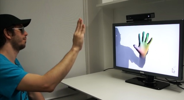 Kinect potrafi ledzi ruch poszczeglnych palcw