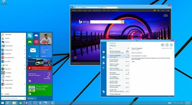 Microsoft opnia wprowadzenie menu start w Windows 8.1