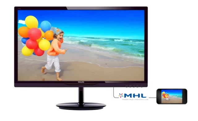 28 calowy monitor PHILIPS 284E5QHAD z matryc MVA