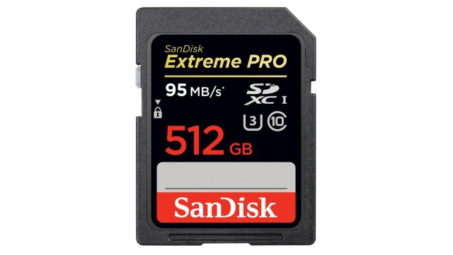 Karta pamici SDXC SanDisk o pojemnoci 512GB