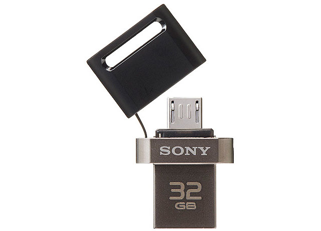 Pendrive Sony USM-SA1 z portem USB i micro USB