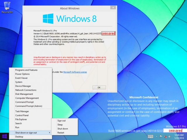 Windows 8.1 Update 1 wprowadza skrty do aplikacji Metro na pulpicie
