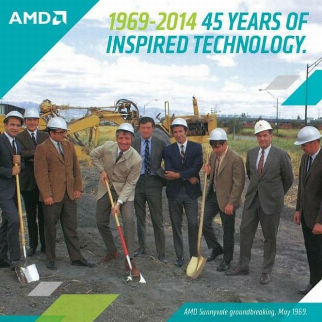 Firma AMD obchodzi 45-lecie istnienia 