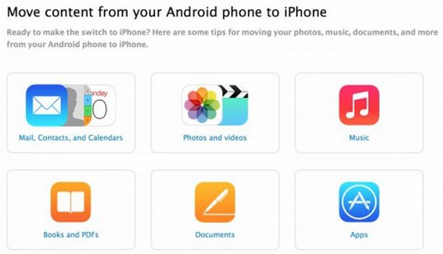 Apple wydao poradnik przejcia z Androida na iOS