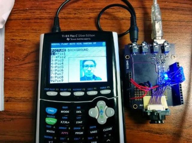 Kalkulator przerobiony na aparat cyfrowy