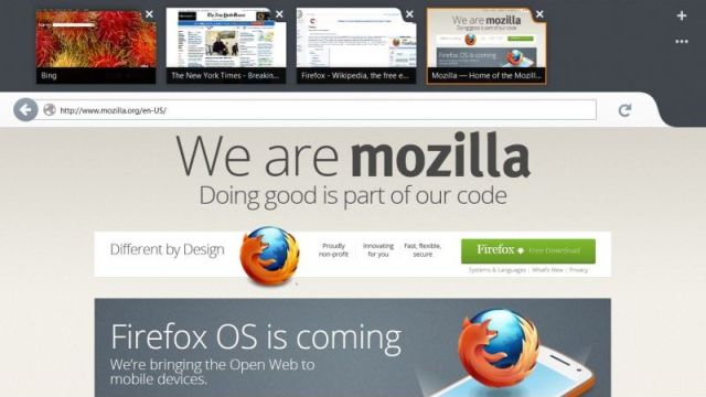 Mozilla wycofuje si z Firefoxa w wersji metro