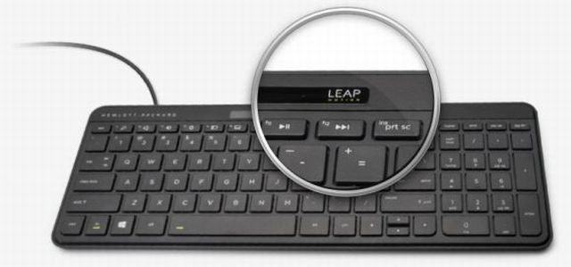 HP wprowadza do sprzeday klawiatur Leap Motion