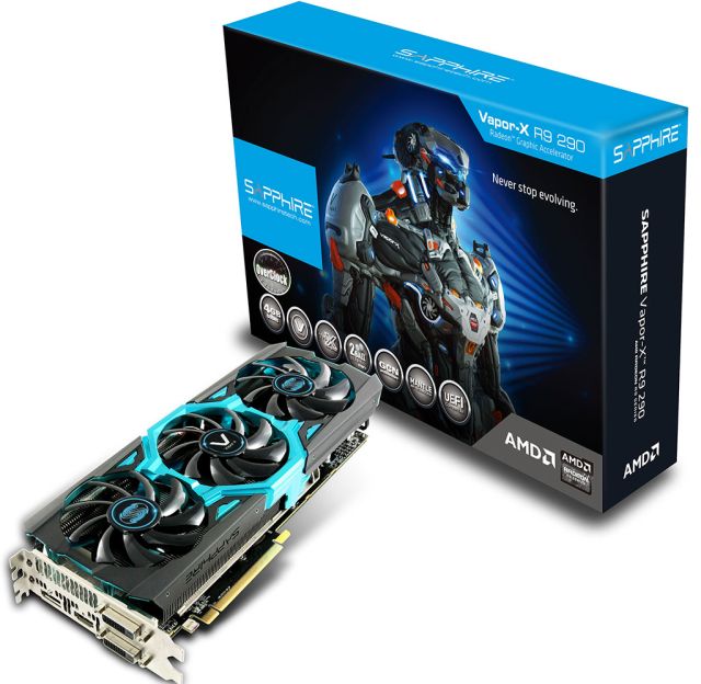 SAPPHIRE R9 290X Vapor-X OC megamoc z pojedynczego GPU