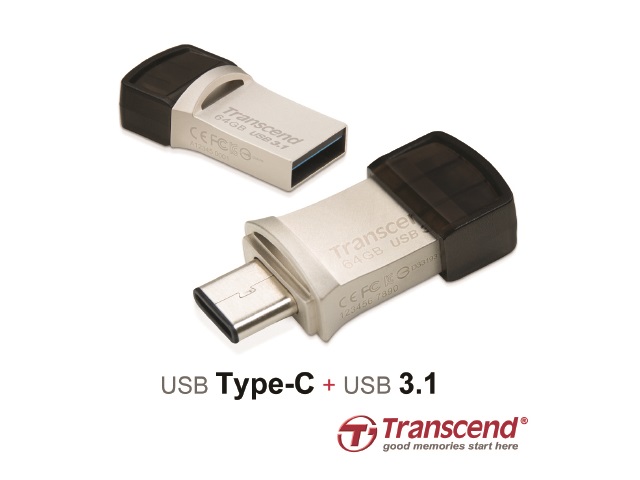 Pendrive Transcend JetFlash 890s z USB typu C