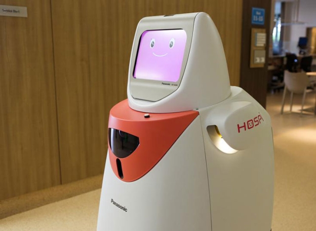 Robot Panasonic HOSPI zatrudniony w Szanghajskim szpitalu
