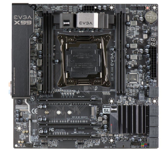 EVGA prezentuje pyt gwn X99 Micro2 z gniazdem LGA2011v3