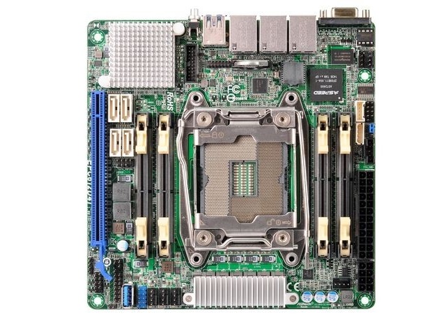 Pyta gwna mini-ITX ASRock z gniazdem LGA2011v3