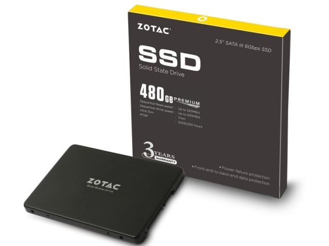 Zotac wchodzi na rynek SSD z dyskami Premium