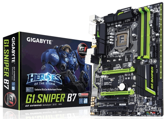 Pyta gwna Gigabyte G1.Sniper-B7 dla Intel Skylake