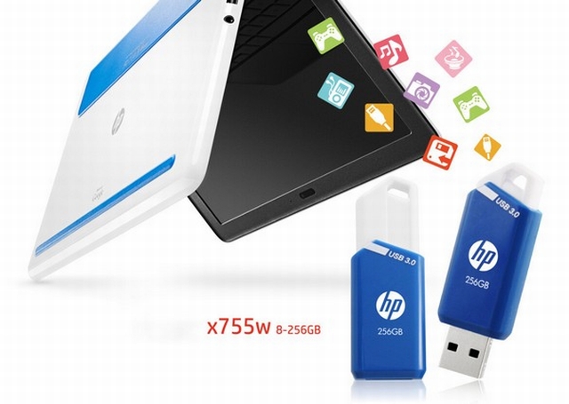 Pendrive PNY HP x755w o pojemnoci 256 GB