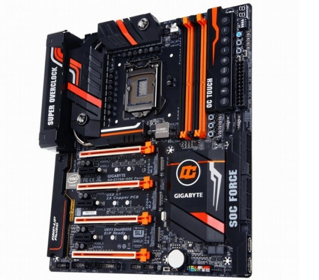 Gigabyte GA-Z170X-SOC FORCE dla overclockerw