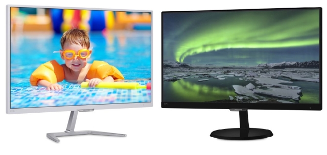 23, 24, i 27 calowy monitor PHILIPS z serii E-Line