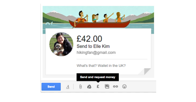 Google uruchamia przesyanie pienidzy przez Gmail