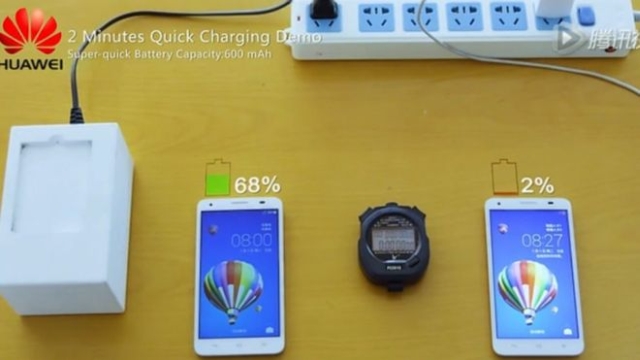 Huawei ma bateri zdoln do bardzo szybkiego adowania