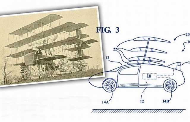 Toyota dostaa patent na skrzyda do samochodw