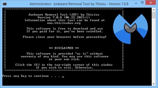 Malwarebytes Anti-Malware bdzie posiada Junkware Removal Tool