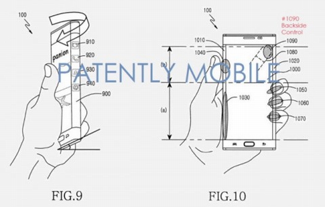 Samsung opatentowa przyciski na tylnej obudowie