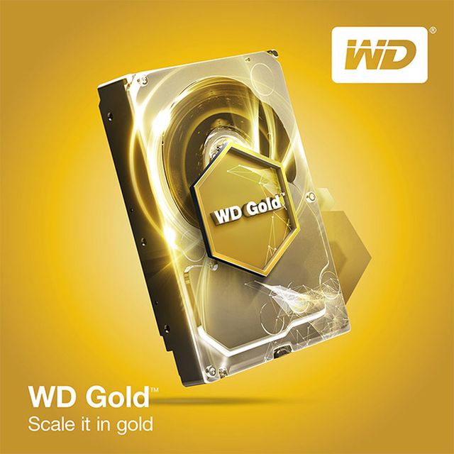 Seria Western Digital Gold powikszona o model o pojemnoci 10 TB