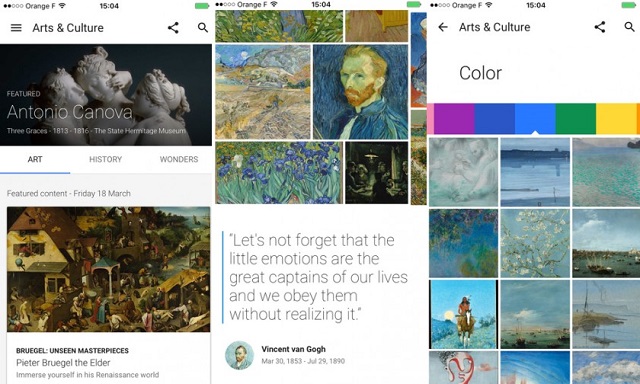 Google wydao aplikacj Sztuka i Kultura (Arts & Culture)