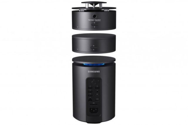 Samsung ArtPC Pulse zamknity w cylindrycznej obudowie