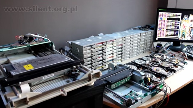 The Final Countdown zagrane na stacjach dyskietek