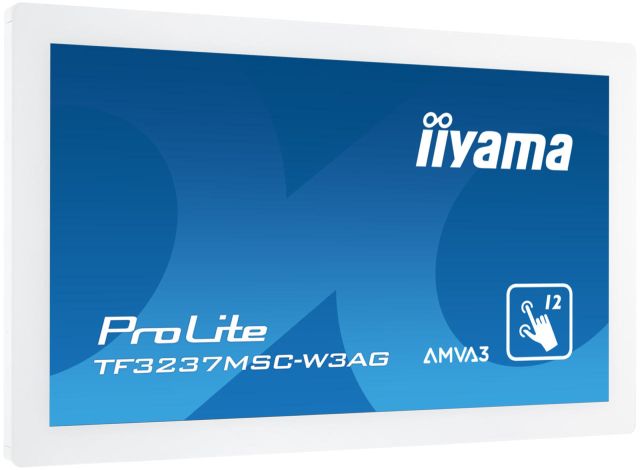 32-calowy monitor iiyama TF3237MSC w kolorze biaym i czarnym