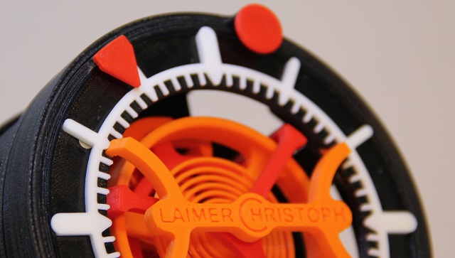 Pierwszy na wiecie zegarek wydrukowany na drukarce 3D