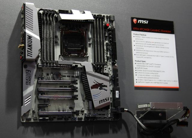 MSI  X99A XPower Gaming Titanium stworzona do podkrcania