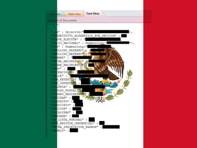 Niezabezpieczona baza danych obnaa 93 mln meksykaskich obywateli
