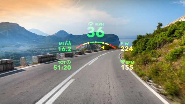 Okulary rozszerzonej rzeczywistoci dla rowerzystw