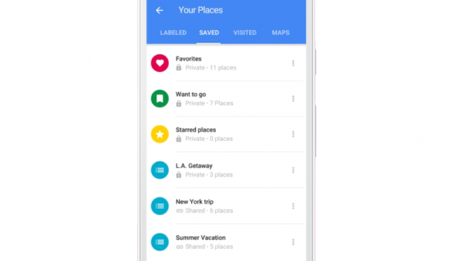 Mapy Google umoliwiaj dzielenie si miejscami z przyjacimi