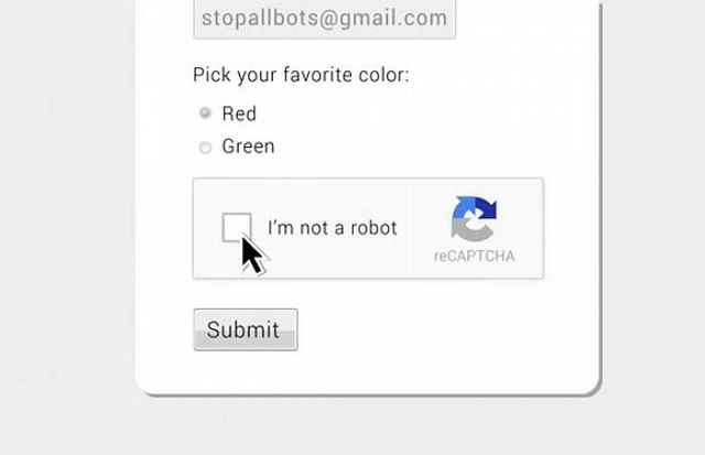 Google opracowa niewidzialn captcha