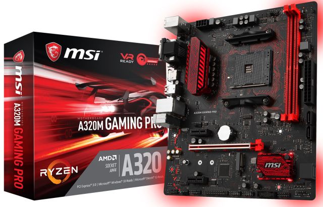 Gamingowa pyta gwna MSI A320M Gaming Pro