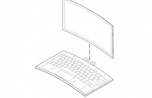 Intel opatentowa zakrzywiony hybrydowy laptop