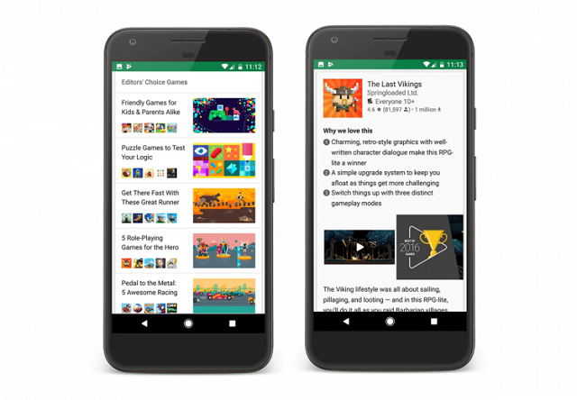 Google upodabnia sklep Play do App Store