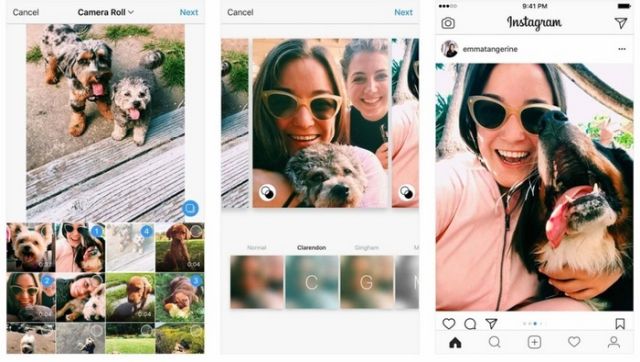 Instagram bdzie wspiera tryb portretowy i panoramiczny