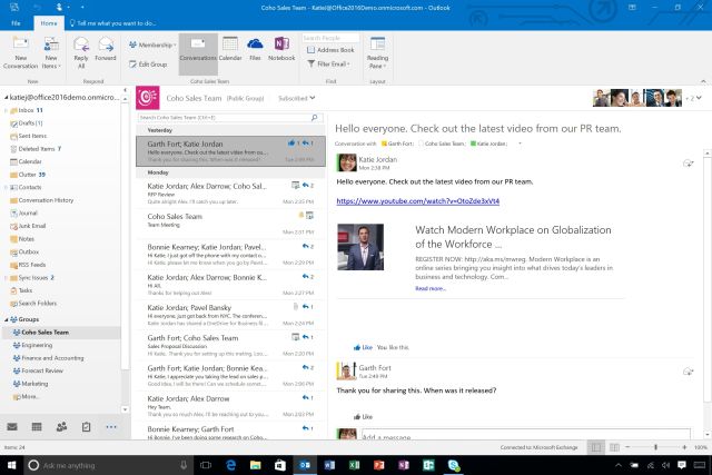Microsoft wycofuje trzy aktualizacje dla Outlook