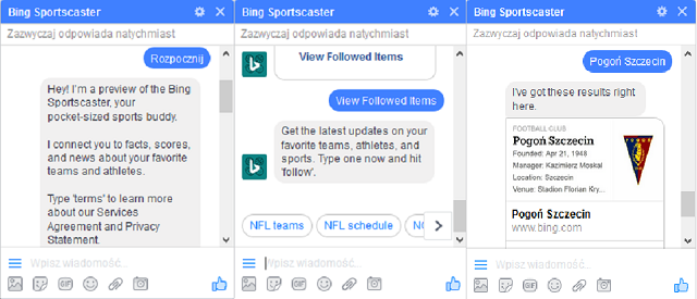 Microsoft uruchamia bota sportowego dla Facebooka