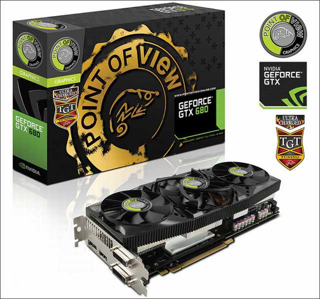 Podkrcony POV / TGT GeForce GTX 680 Ultra Charged 4 GB