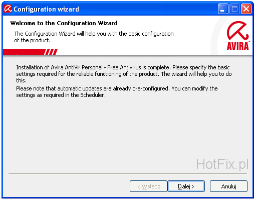 Avira AntiVir Personal - Free Antivirus