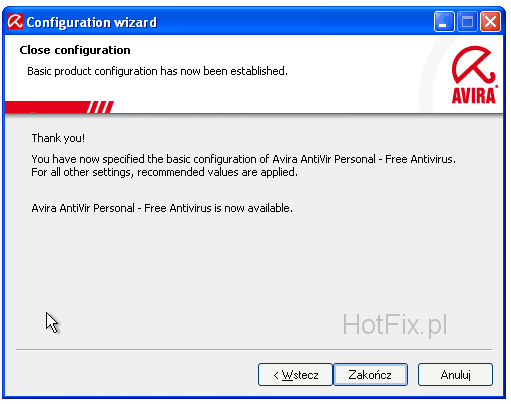 Avira AntiVir Personal - Free Antivirus
